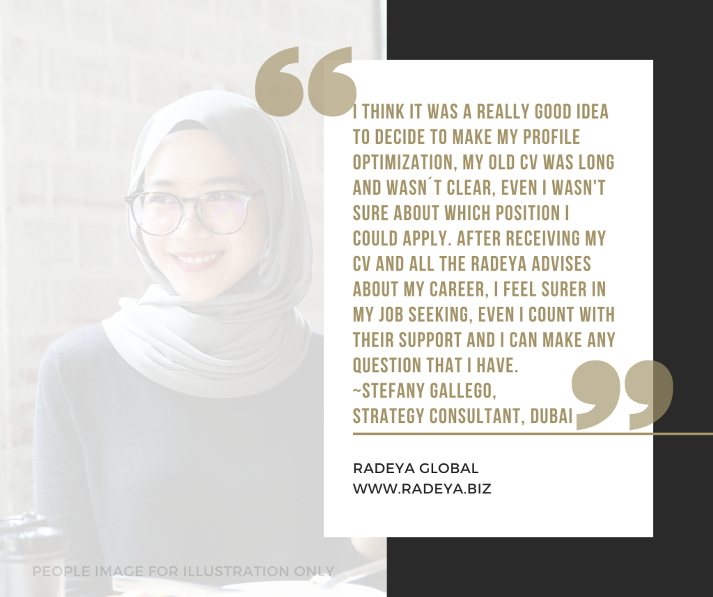 radeya global talent development client testimonial