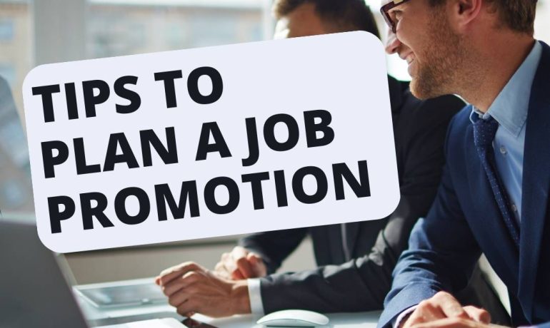 How to plan a job promotion