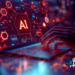 Futuristic AI laptop with glowing hexagonal interface and neon circuits – representing career opportunities in 2026 | Radeya Global