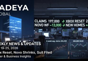 Weekly News & Updates: Career & Business Insights – Week of September 19–25, 2026: Xbox Reset, Novo Shrinks, Suit Filed